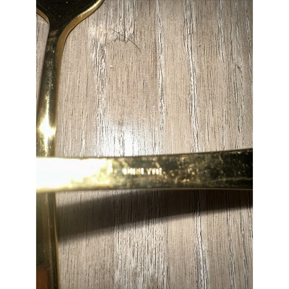 Vintage Dirigold Dirilyte Goldware Regal‎ Flatware Silverware Place Oval Spoon